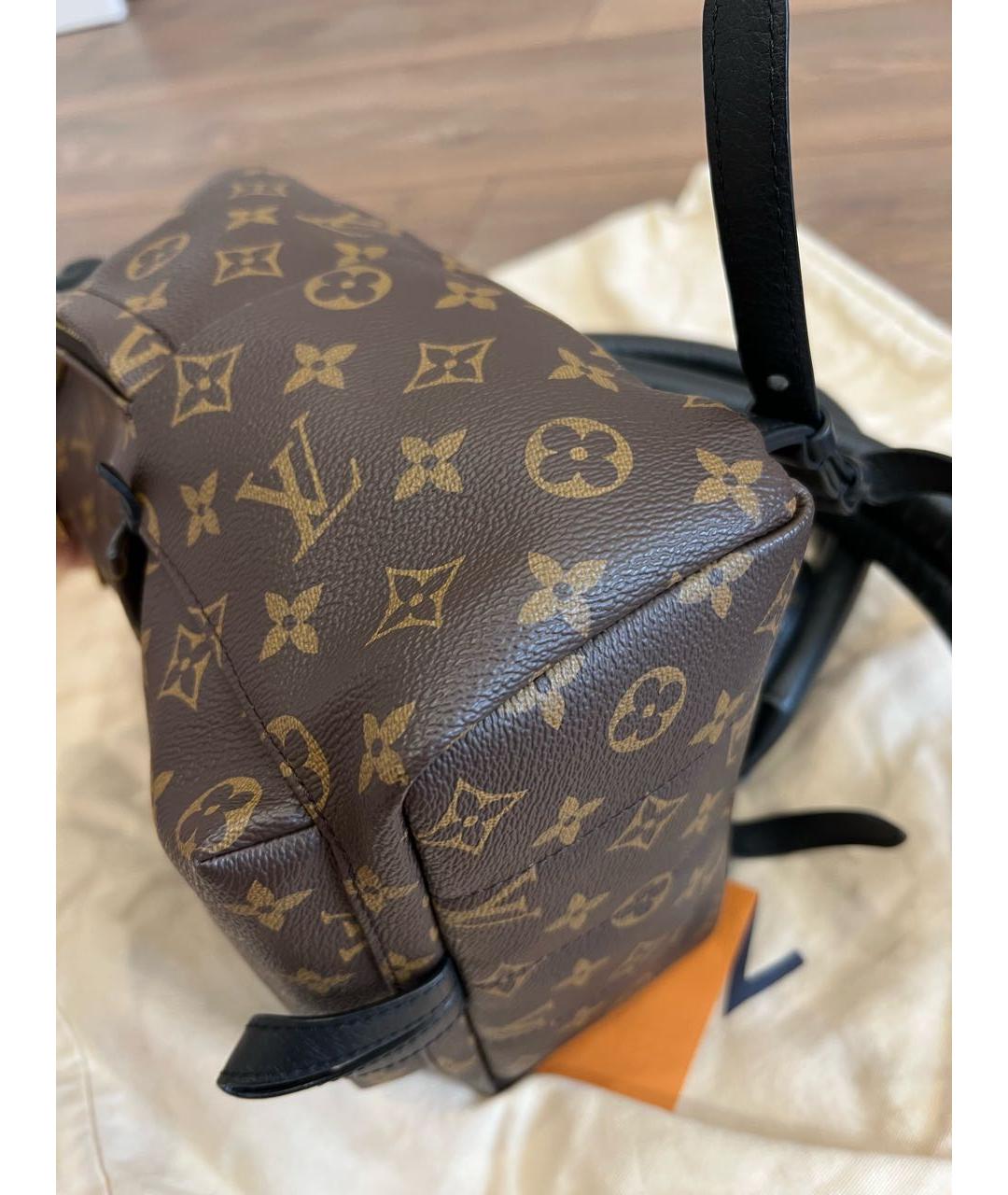 LOUIS VUITTON Коричневый рюкзак, фото 7