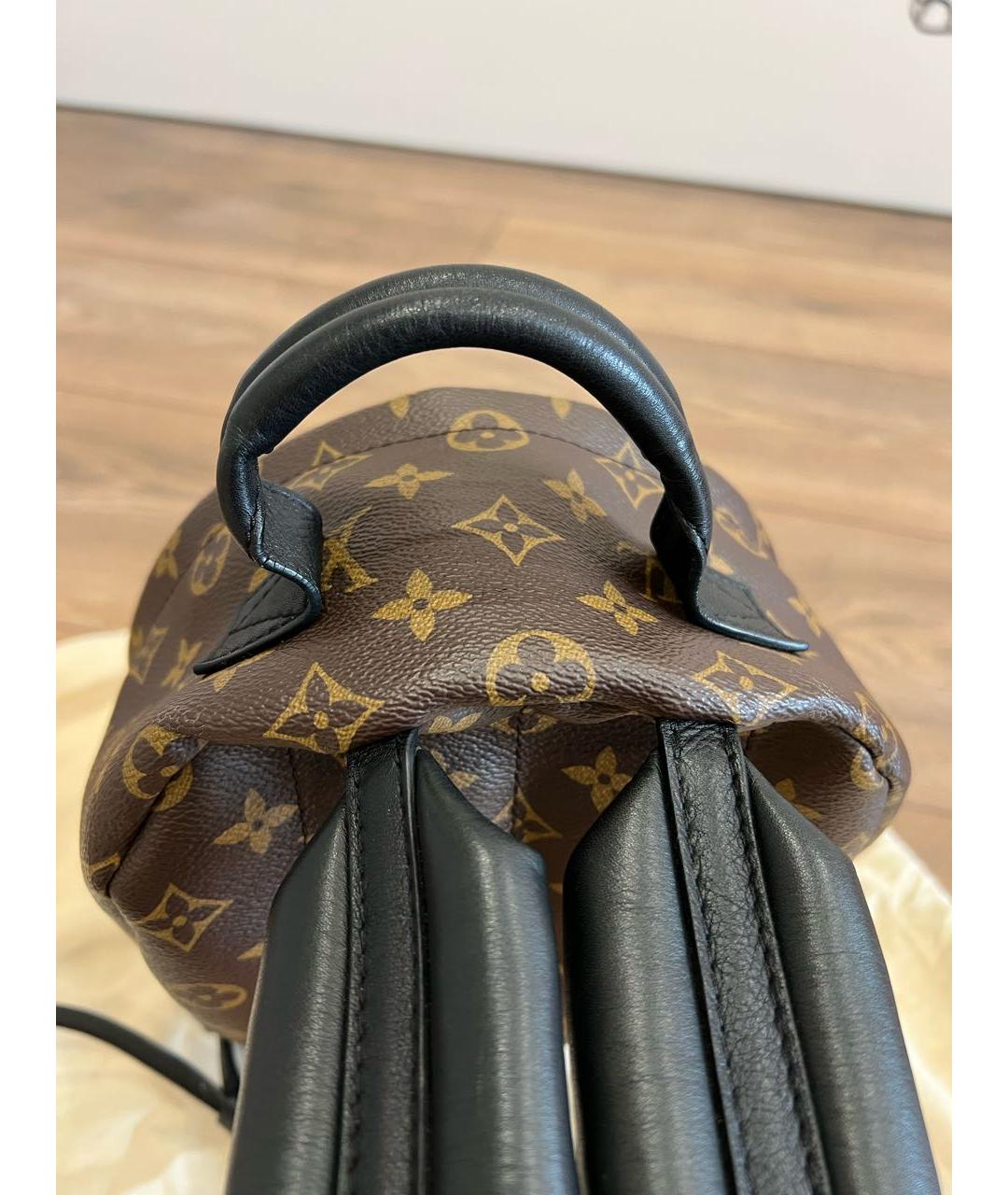 LOUIS VUITTON Коричневый рюкзак, фото 8