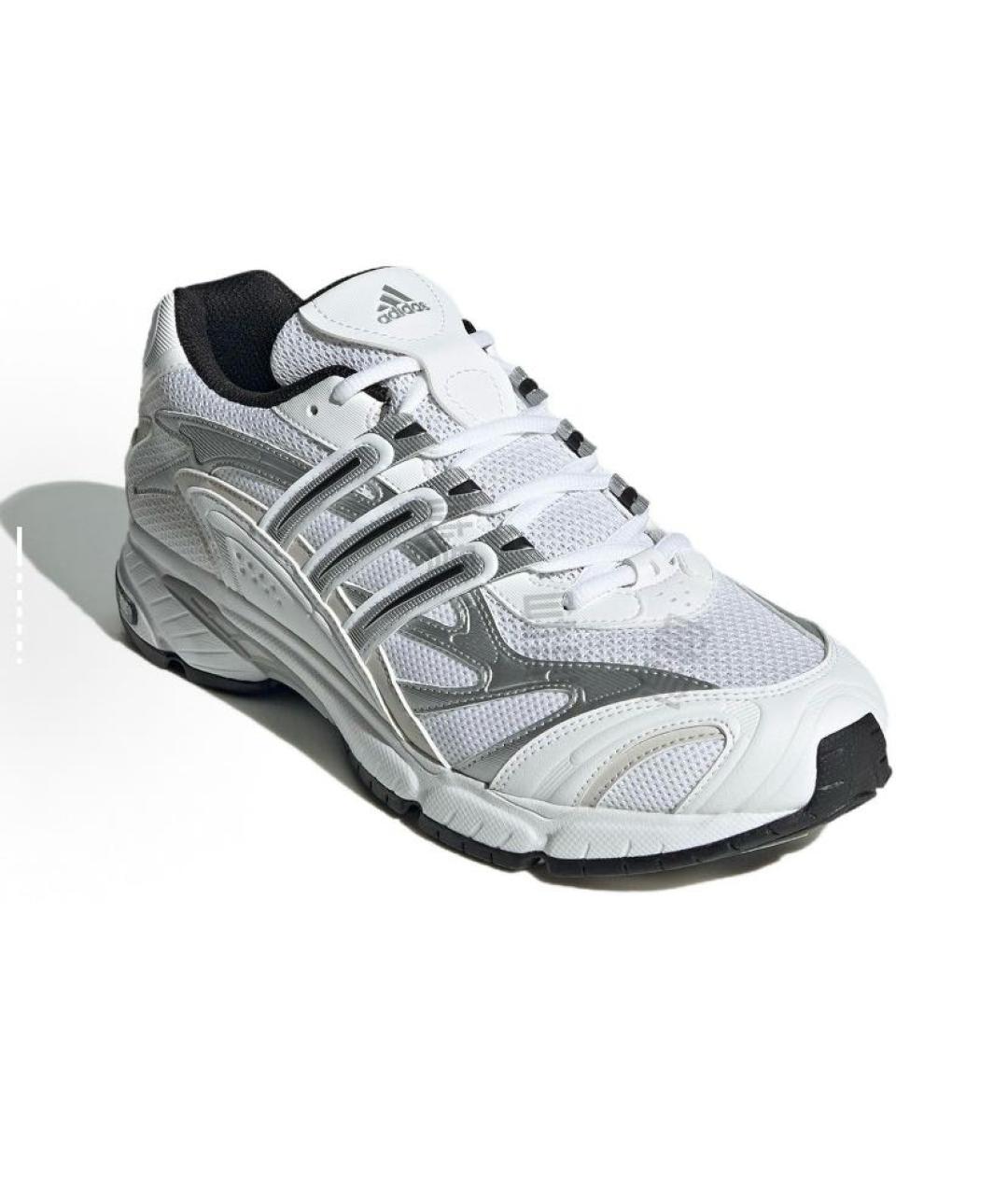 ADIDAS Белые текстильные низкие кроссовки / кеды, фото 4