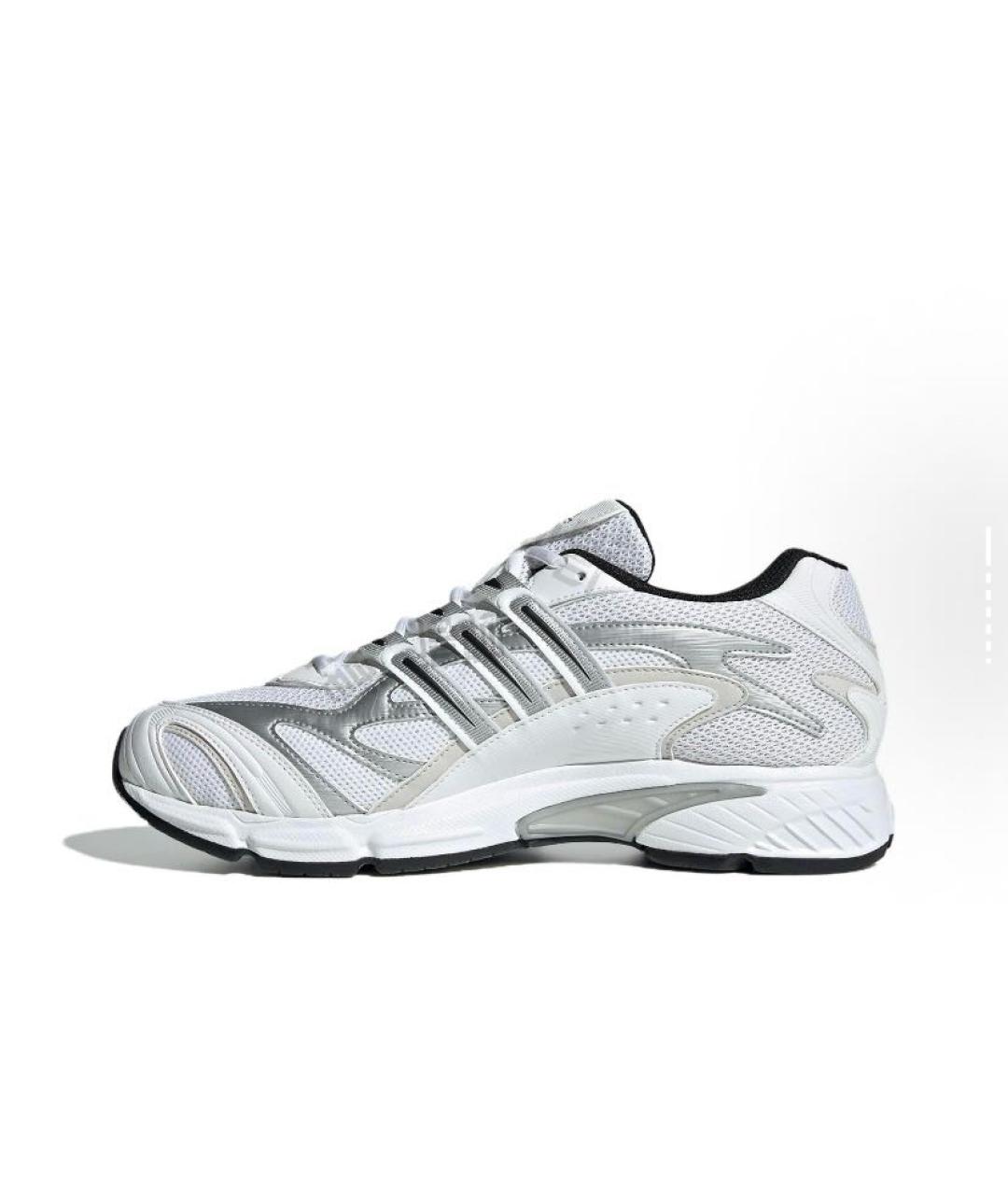 ADIDAS Белые текстильные низкие кроссовки / кеды, фото 3