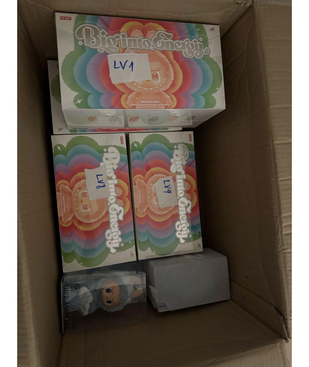 Labubu Голубой брелок, фото 4