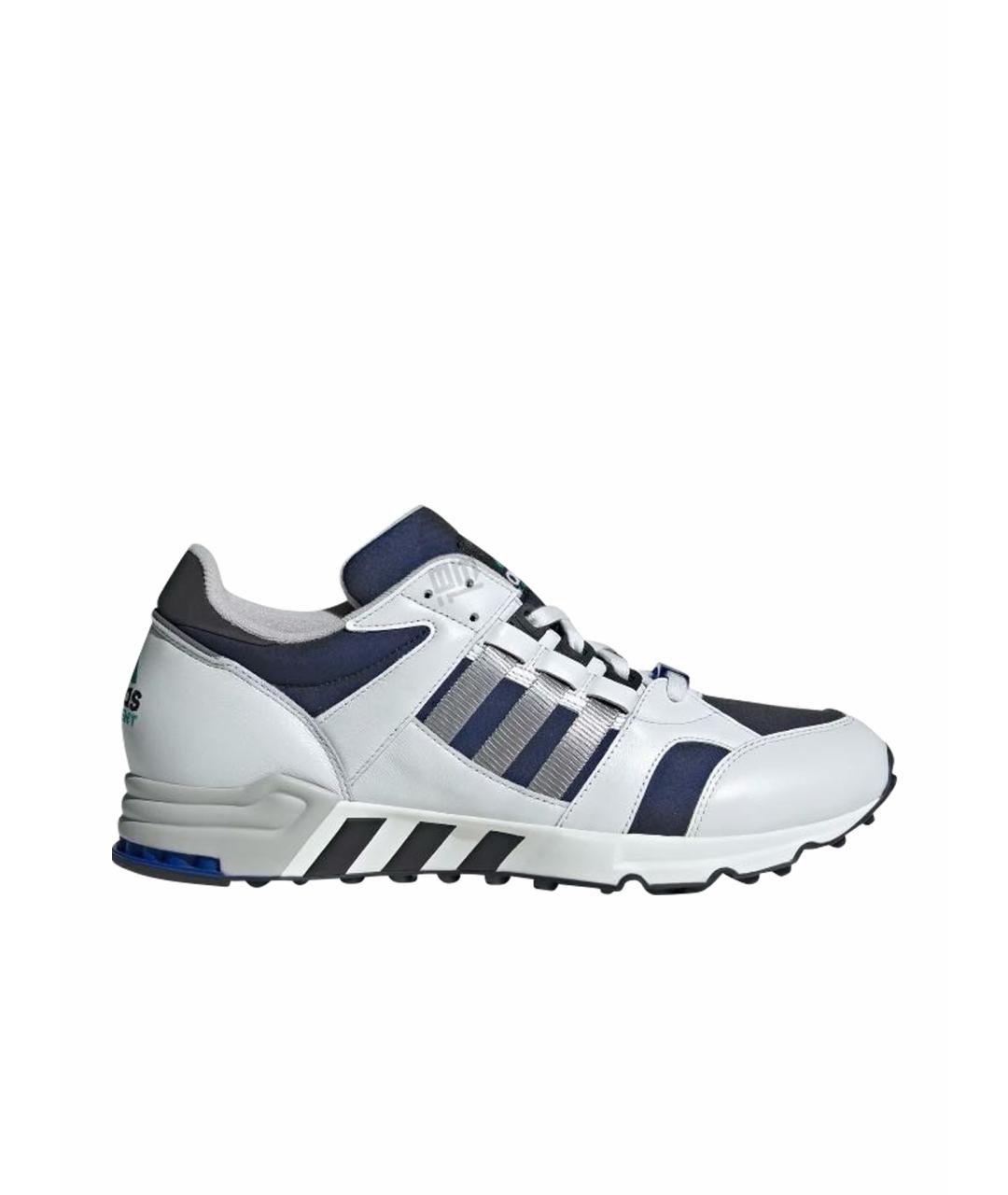 ADIDAS Белые кожаные низкие кроссовки / кеды, фото 1