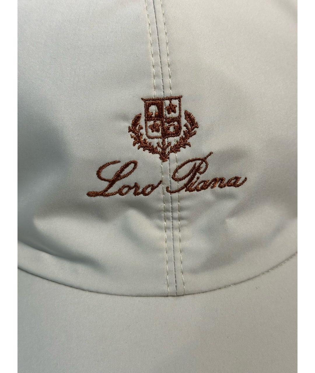 LORO PIANA Бежевая кепка/бейсболка, фото 4