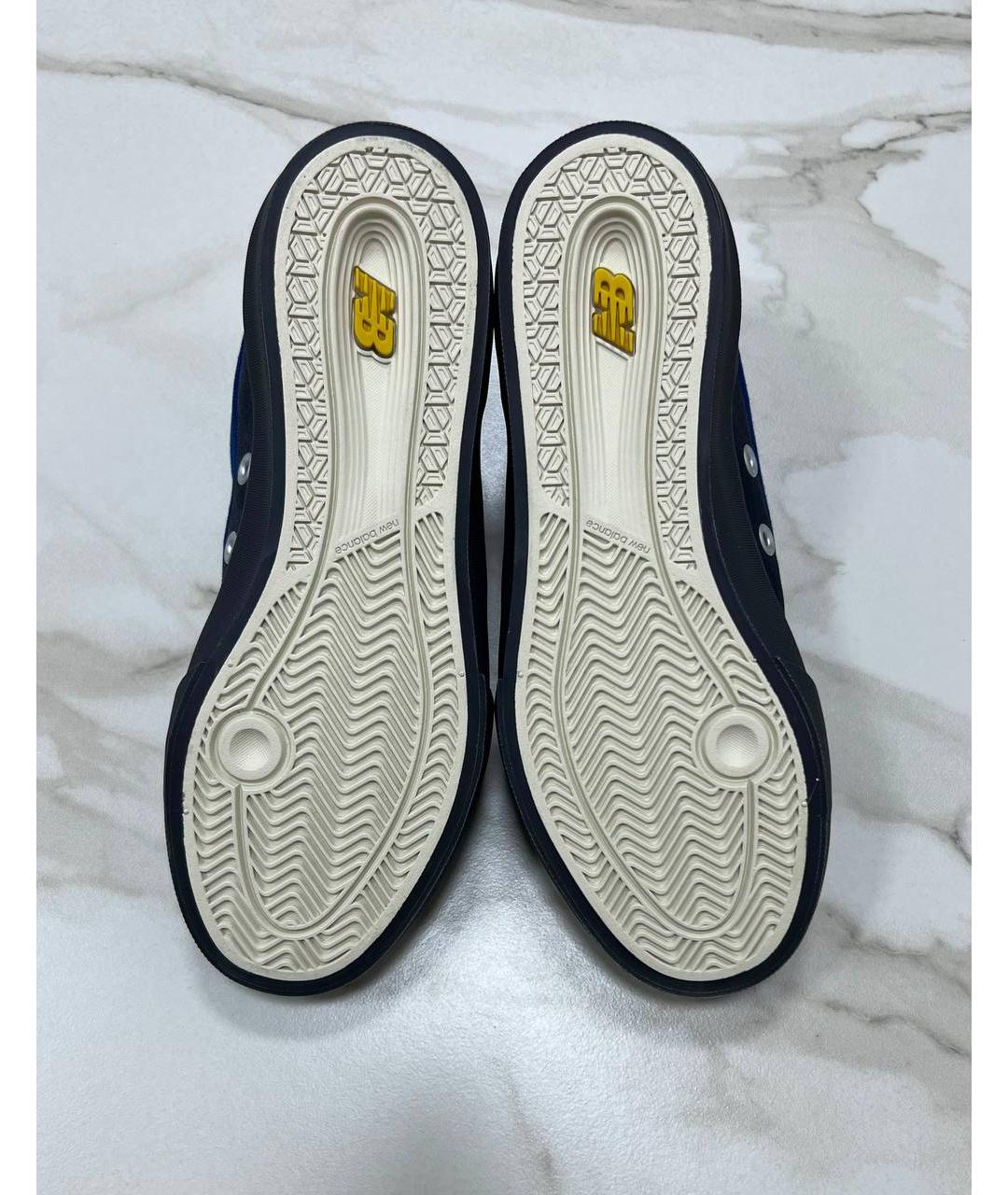 STONE ISLAND Синие низкие кроссовки / кеды, фото 6