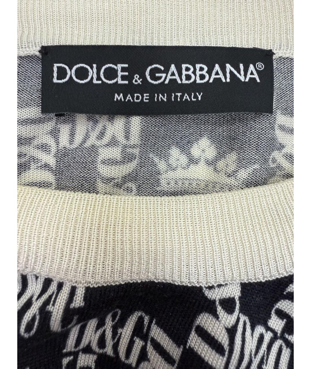 DOLCE&GABBANA Шелковый джемпер / свитер, фото 4