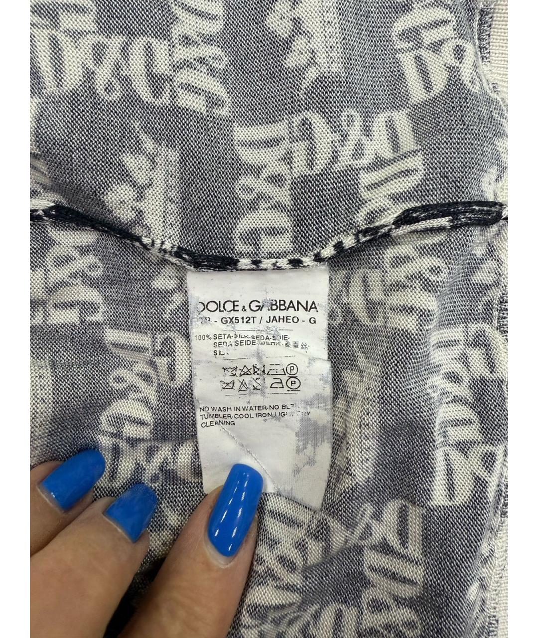 DOLCE&GABBANA Шелковый джемпер / свитер, фото 5