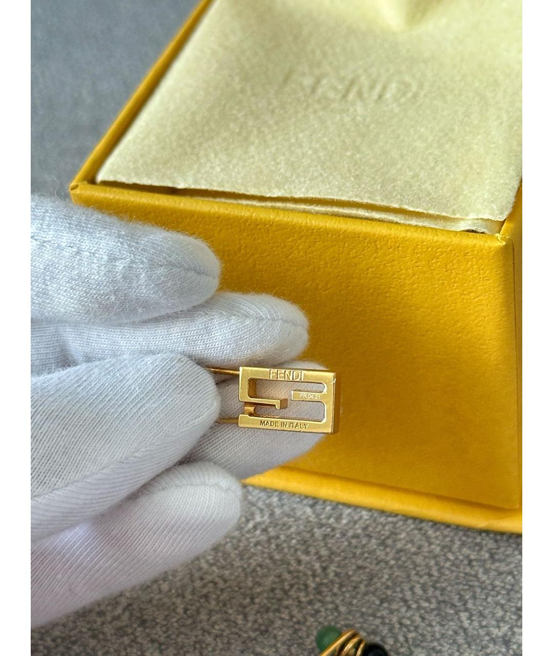 FENDI Металлические серьги, фото 5