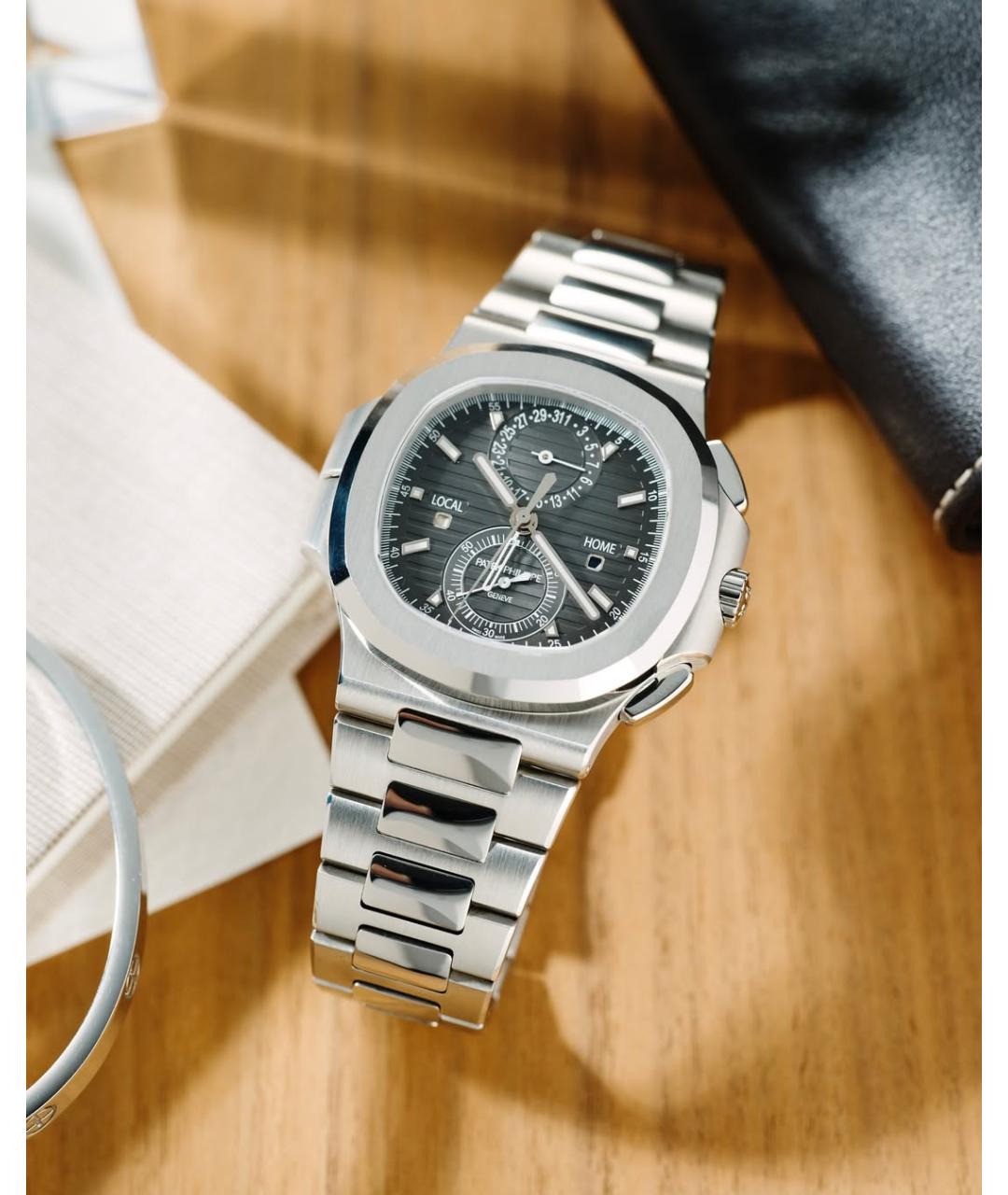 PATEK PHILIPPE Серые часы, фото 3