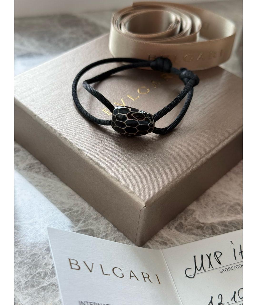 BVLGARI Черный браслет, фото 3