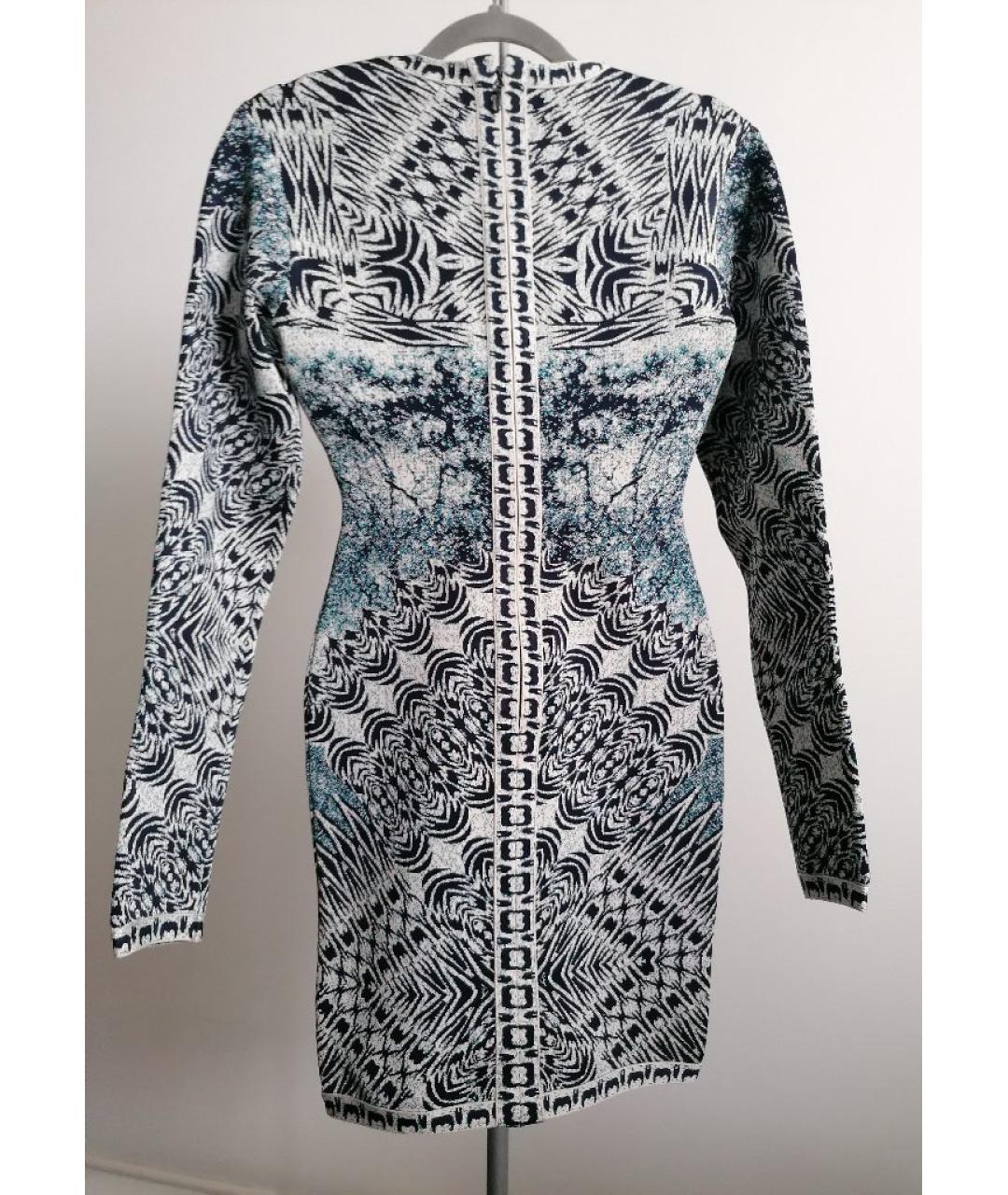 HERVE LEGER Мульти вискозное коктейльное платье, фото 2