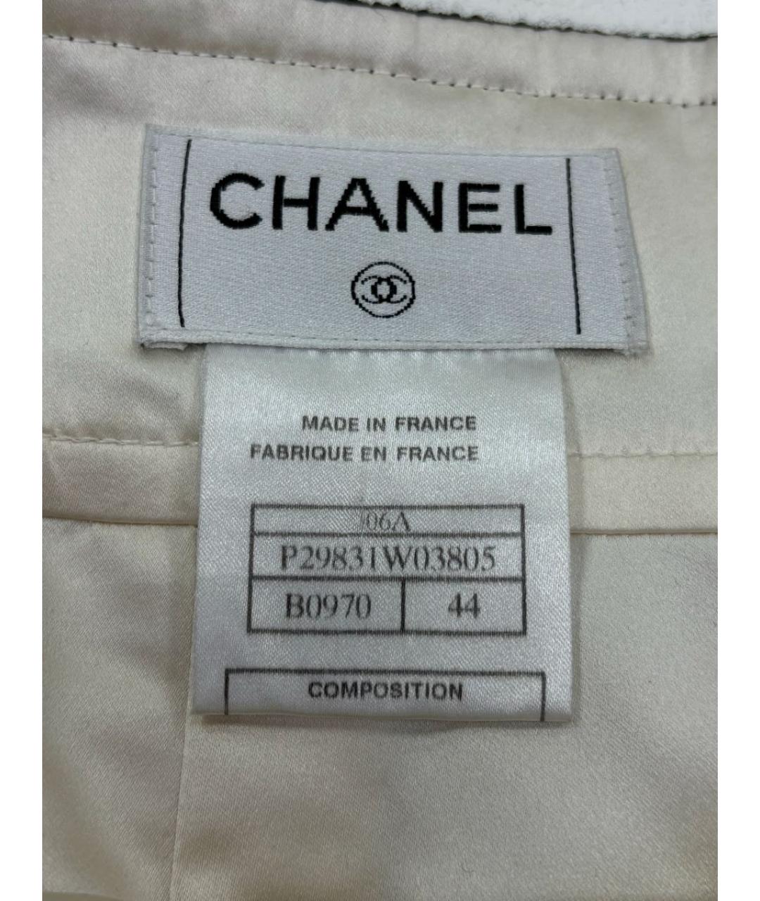 CHANEL Черная шерстяная юбка миди, фото 5