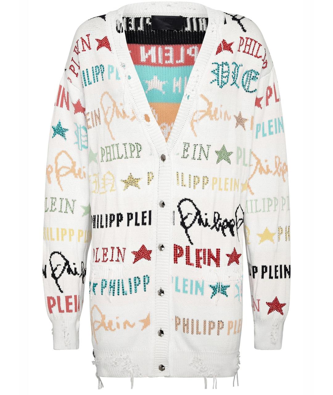 PHILIPP PLEIN Хлопковый кардиган, фото 1