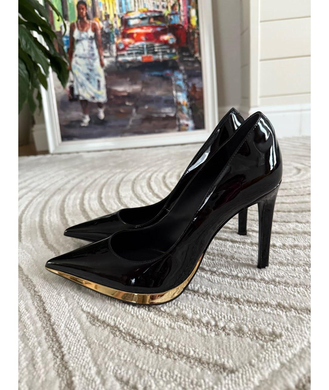 GIUSEPPE ZANOTTI DESIGN Черные туфли из лакированной кожи, фото 8