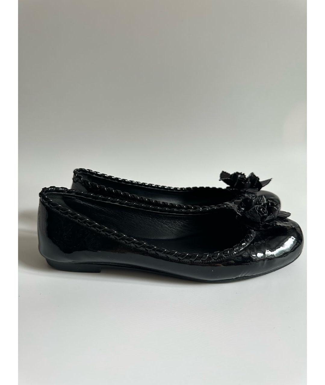 BOTTEGA VENETA Черные балетки, фото 8