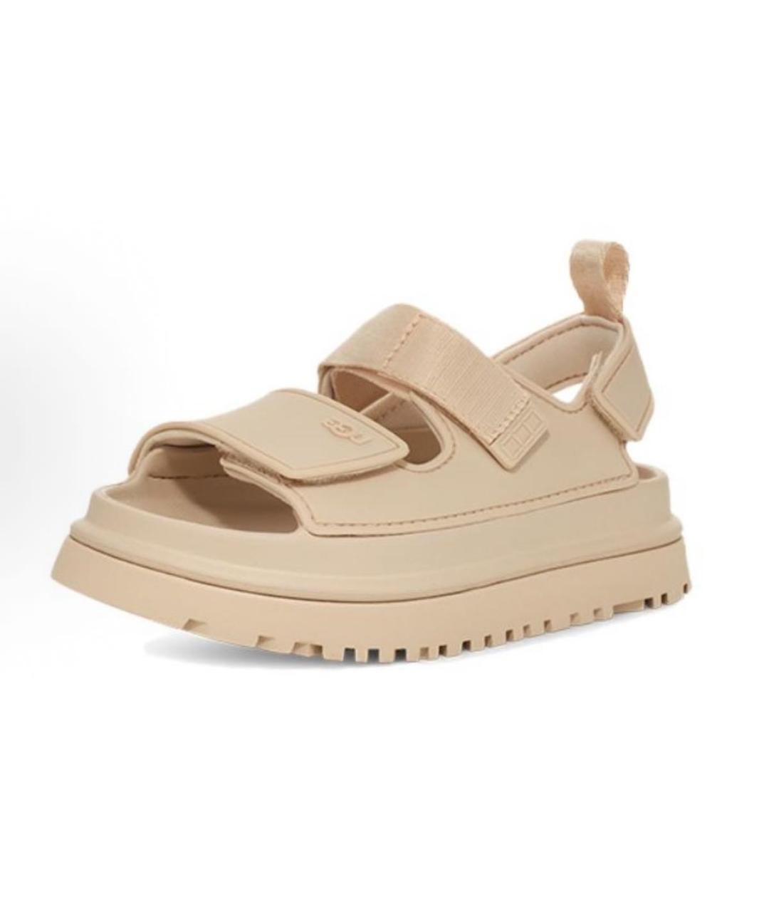 UGG AUSTRALIA Бежевые сандалии, фото 2