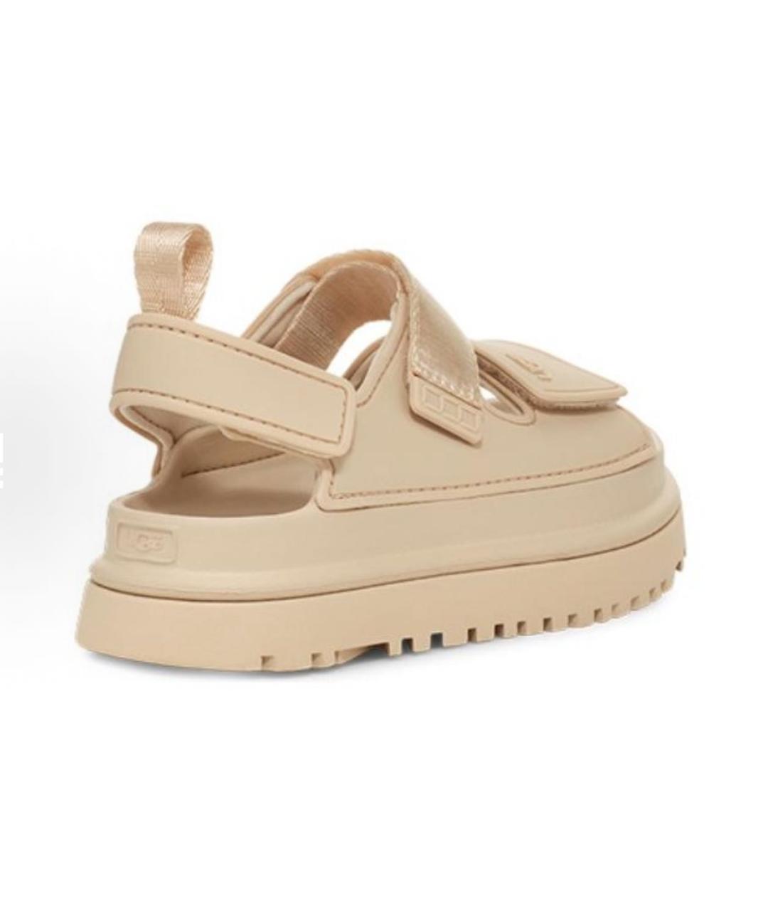 UGG AUSTRALIA Бежевые сандалии, фото 4