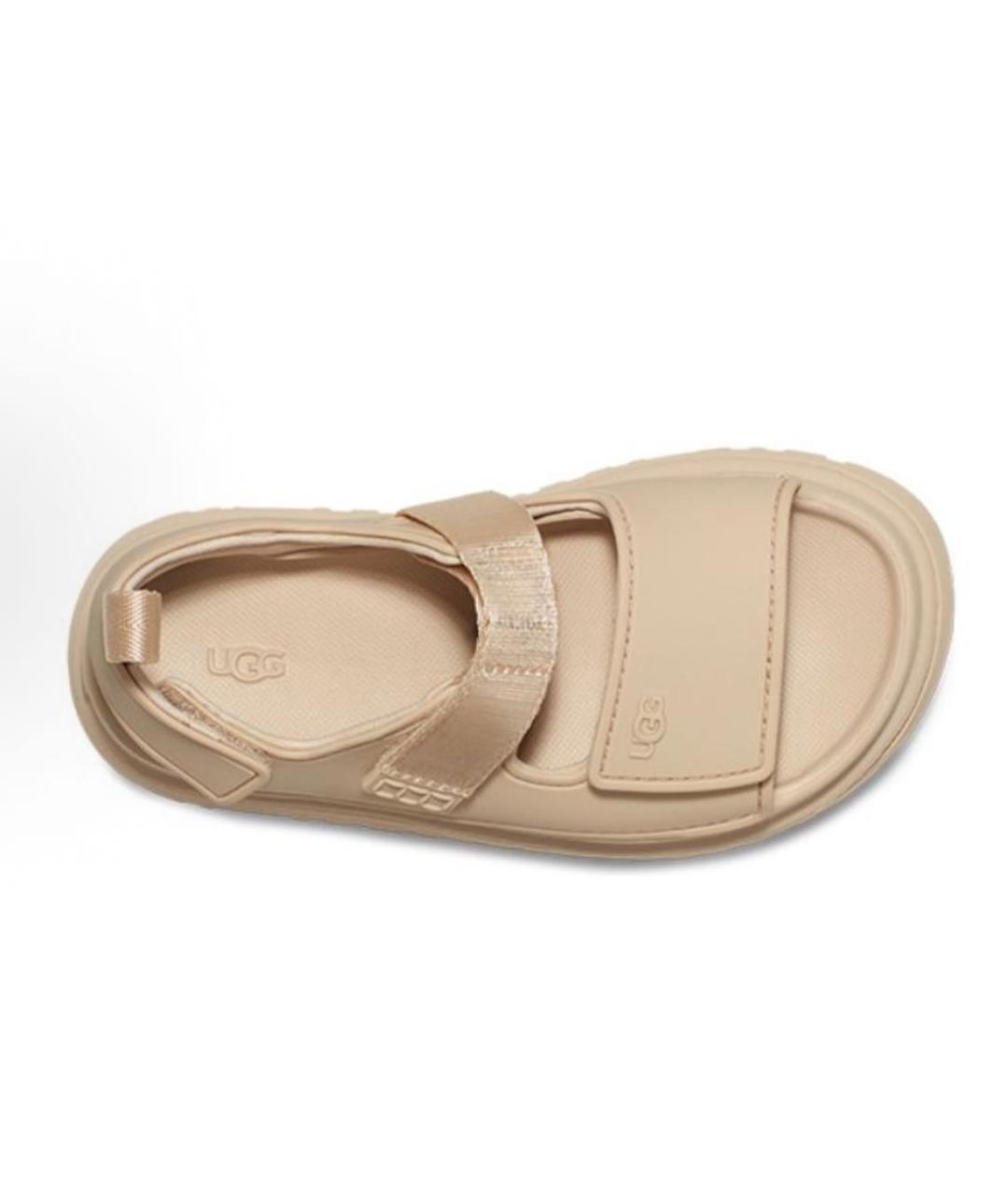 UGG AUSTRALIA Бежевые сандалии, фото 3