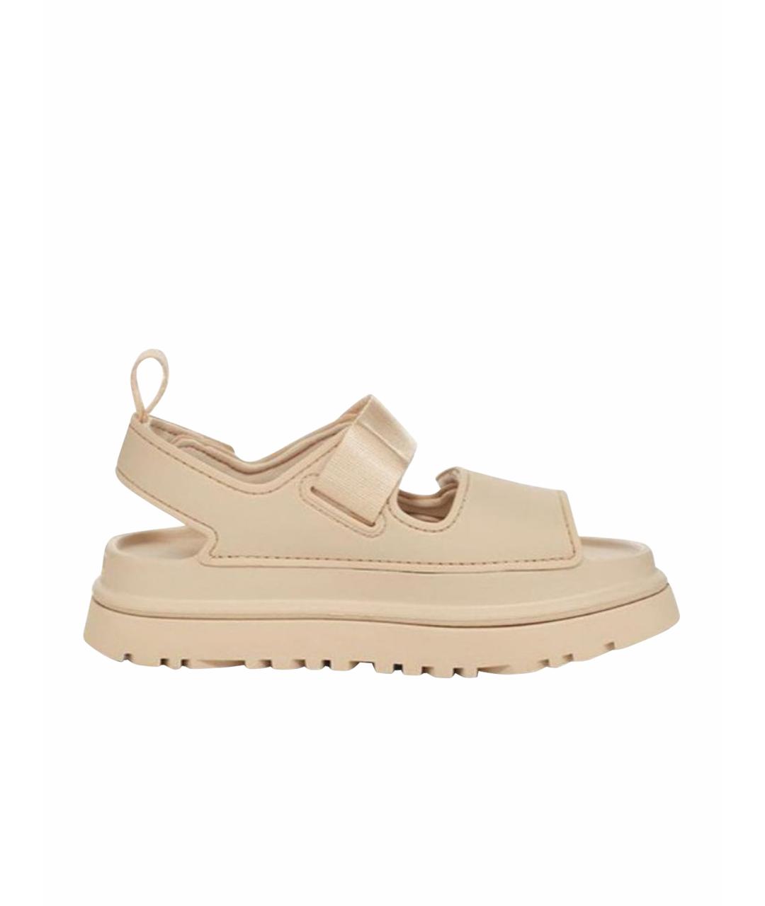 UGG AUSTRALIA Бежевые сандалии, фото 1