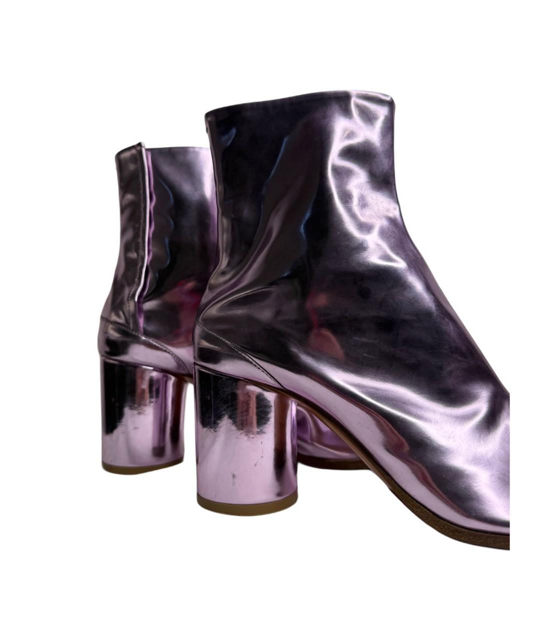 MAISON MARGIELA Фиолетовые ботильоны, фото 5
