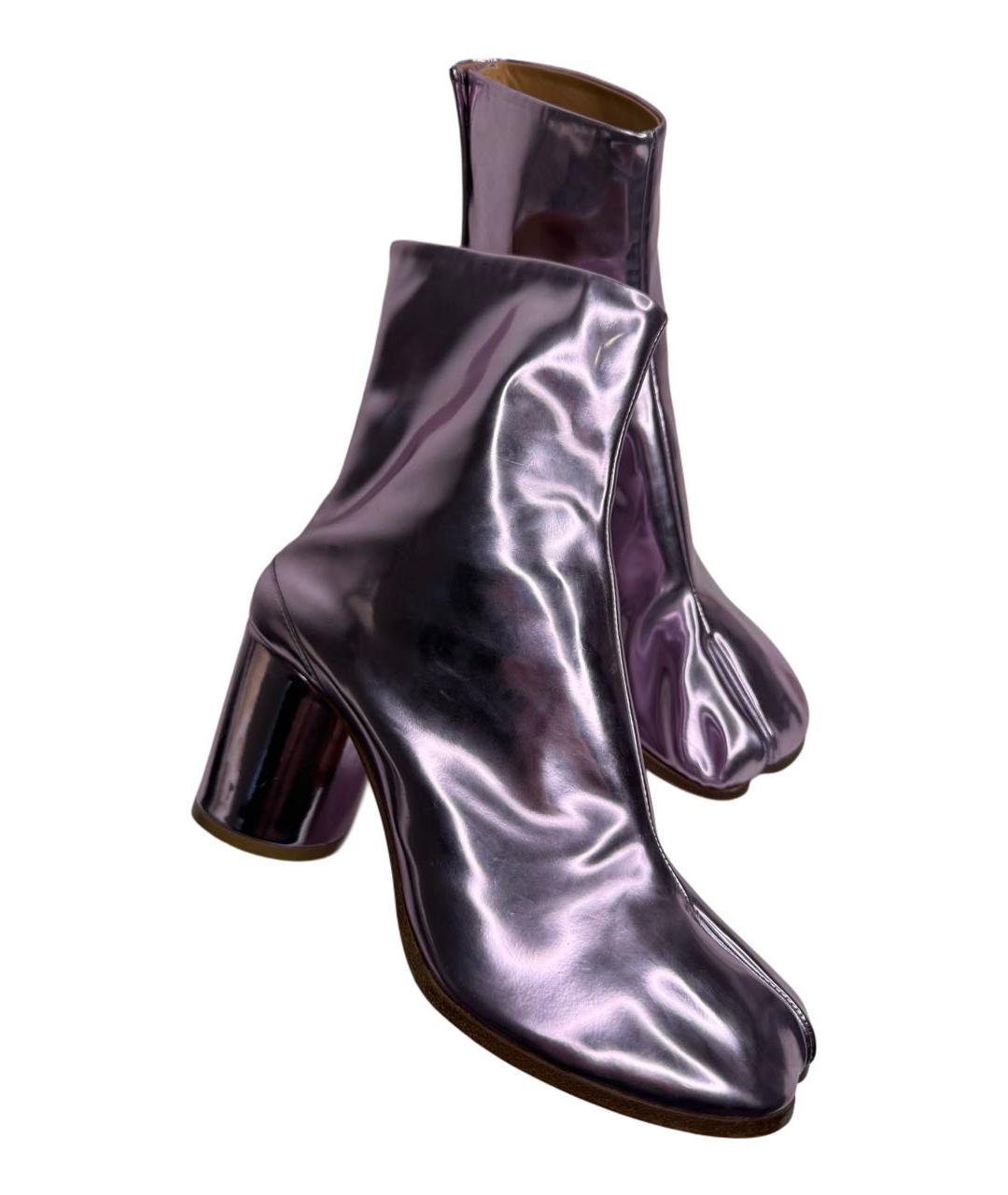 MAISON MARGIELA Фиолетовые ботильоны, фото 2