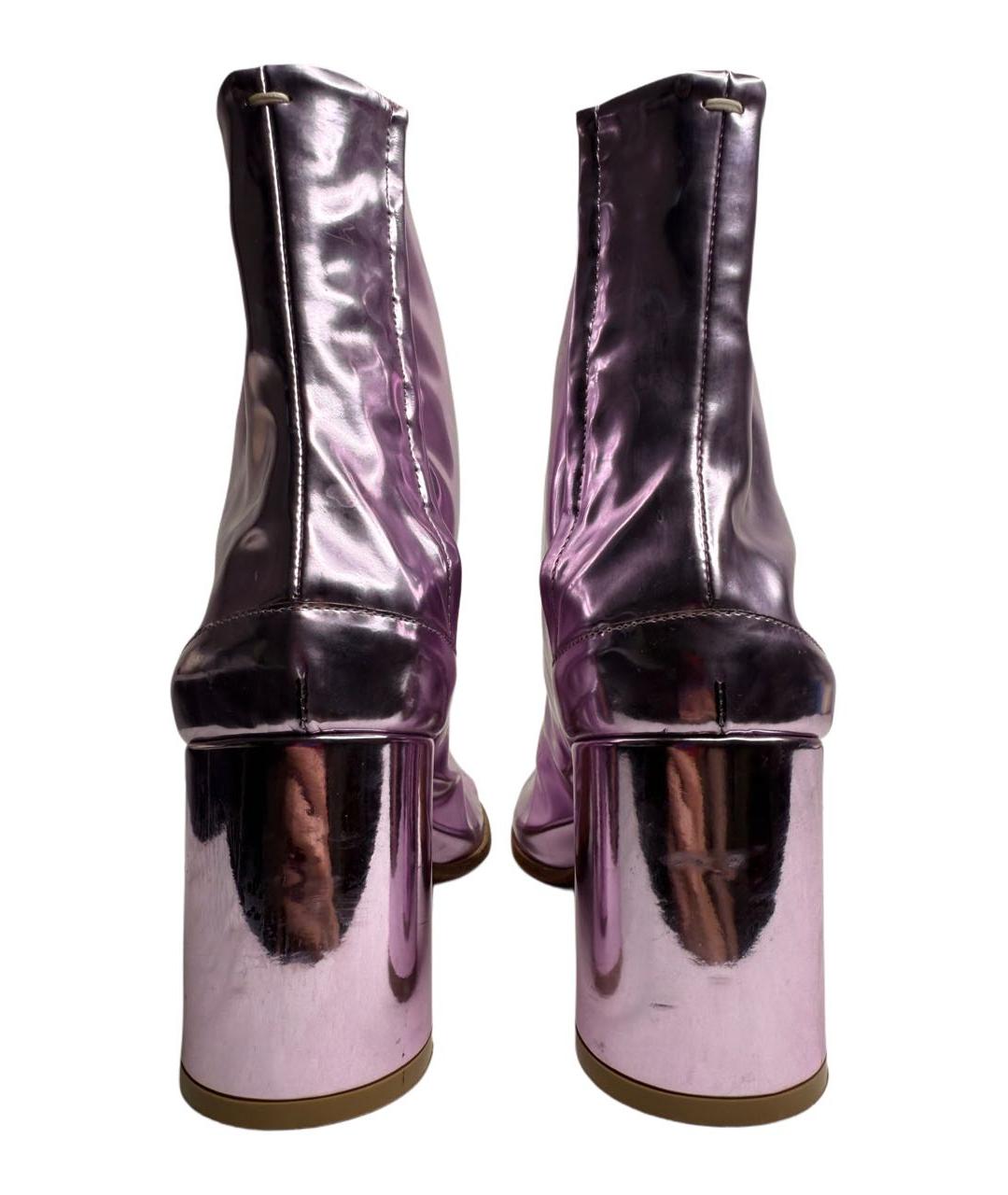 MAISON MARGIELA Фиолетовые ботильоны, фото 6