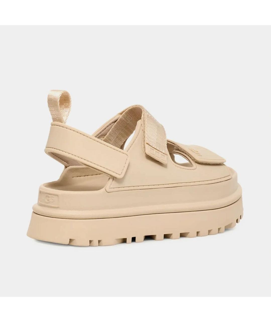 UGG AUSTRALIA Бежевые сандалии, фото 3