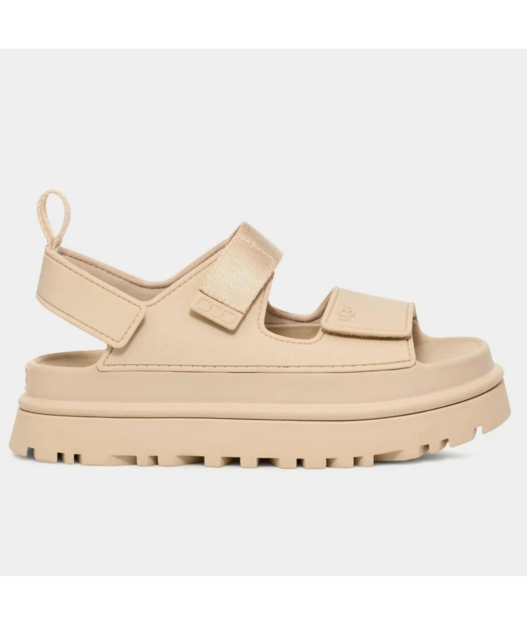 UGG AUSTRALIA Бежевые сандалии, фото 6