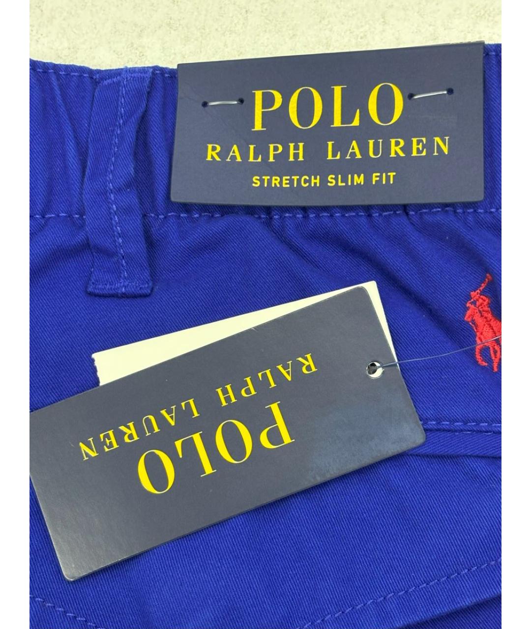 POLO RALPH LAUREN Синие шорты, фото 4