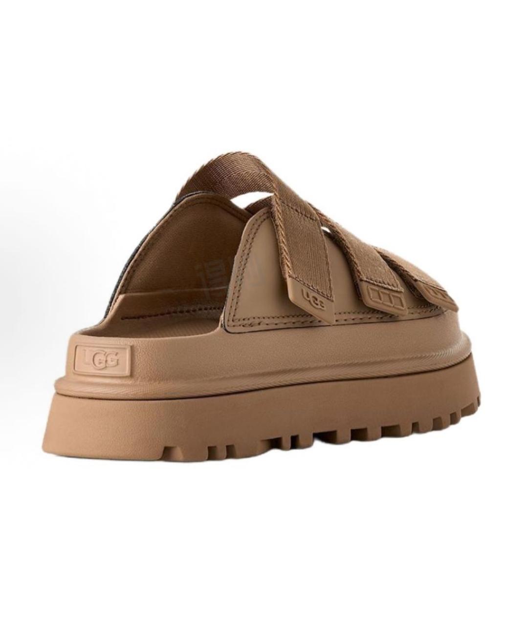 UGG AUSTRALIA Коричневые сандалии, фото 3