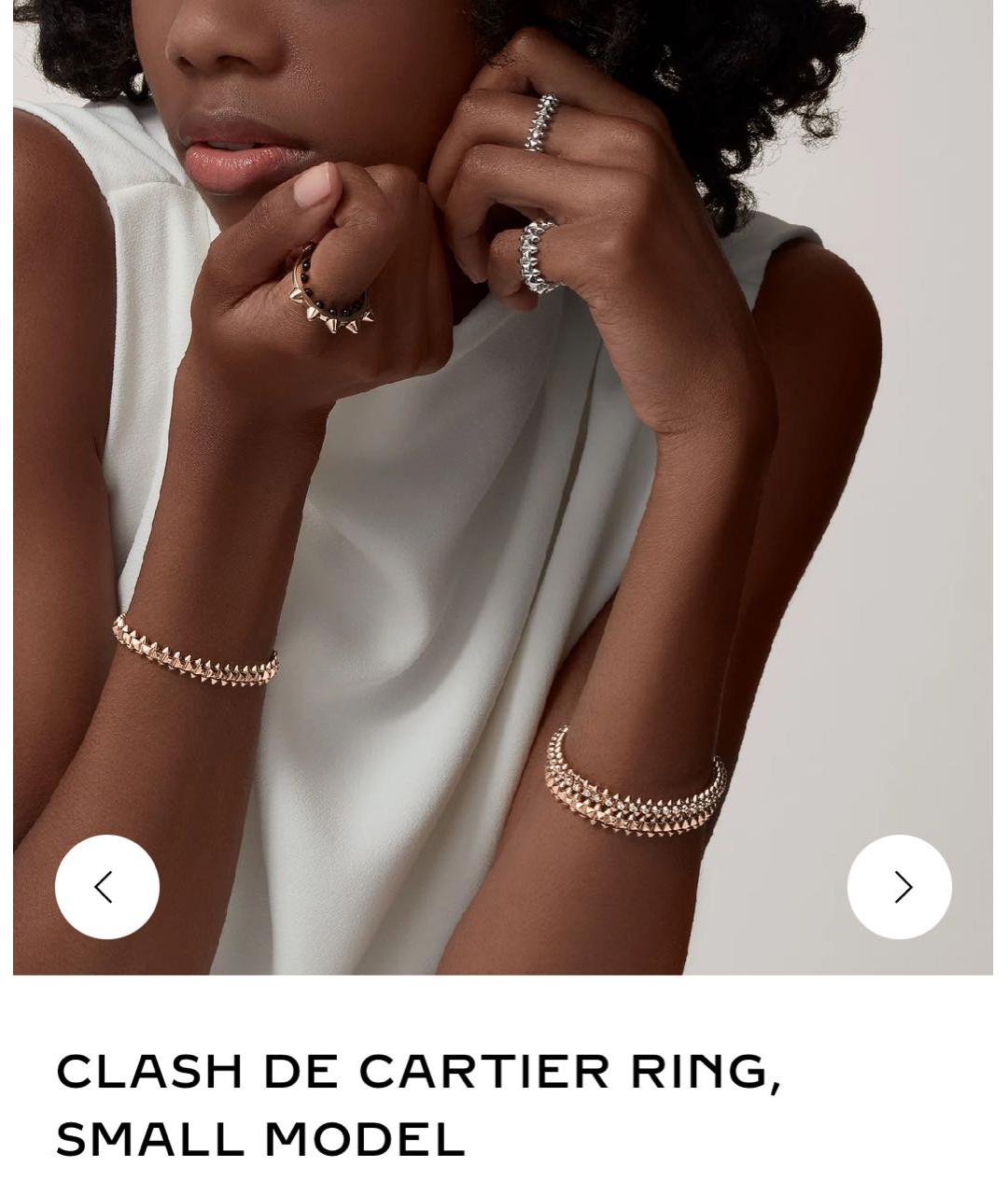 CARTIER Кольцо из белого золота, фото 4