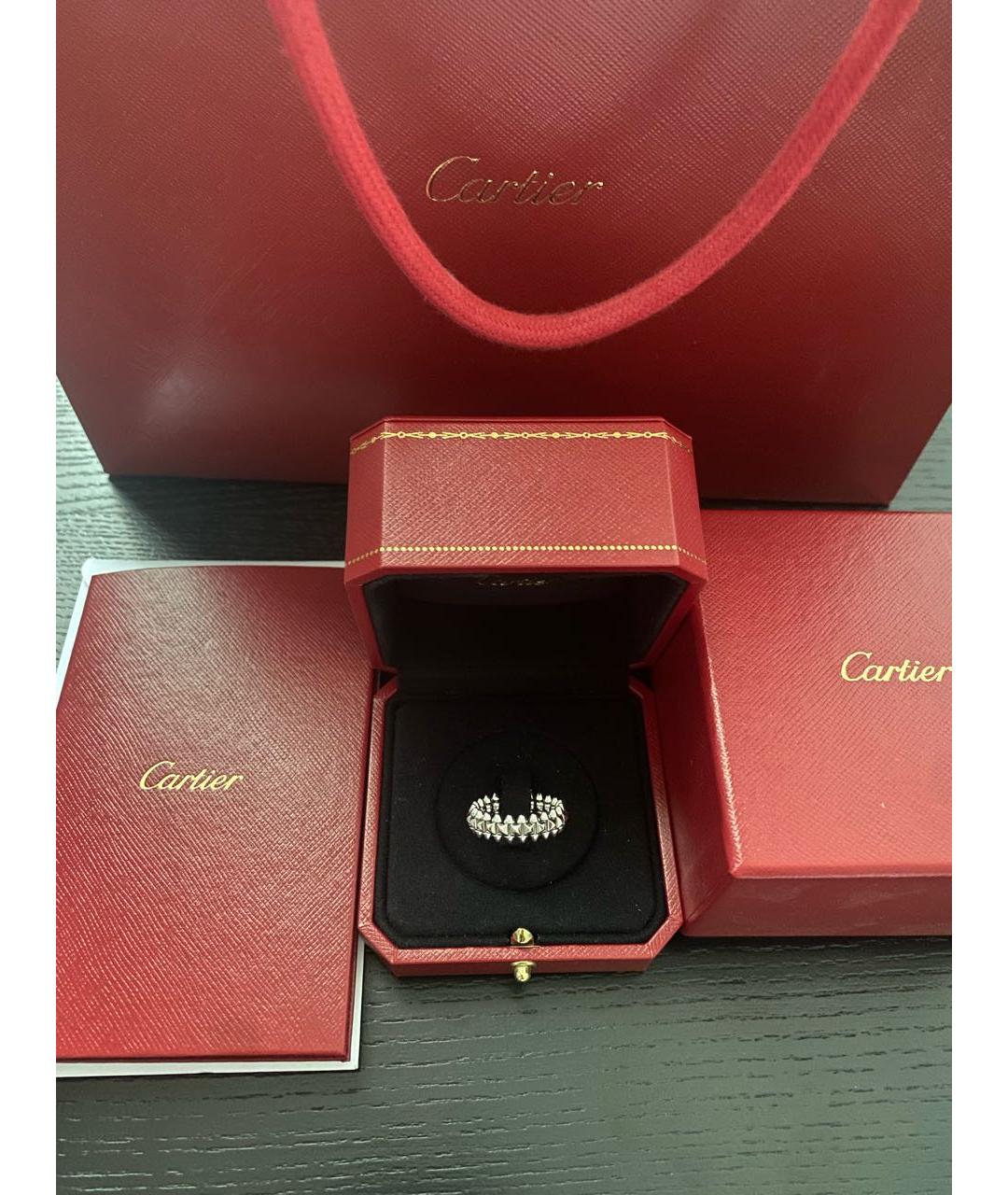 CARTIER Кольцо из белого золота, фото 2