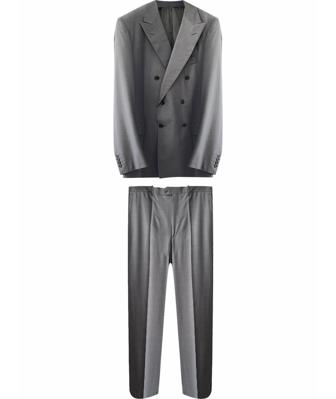 LANVIN Серый классический костюм, фото 1