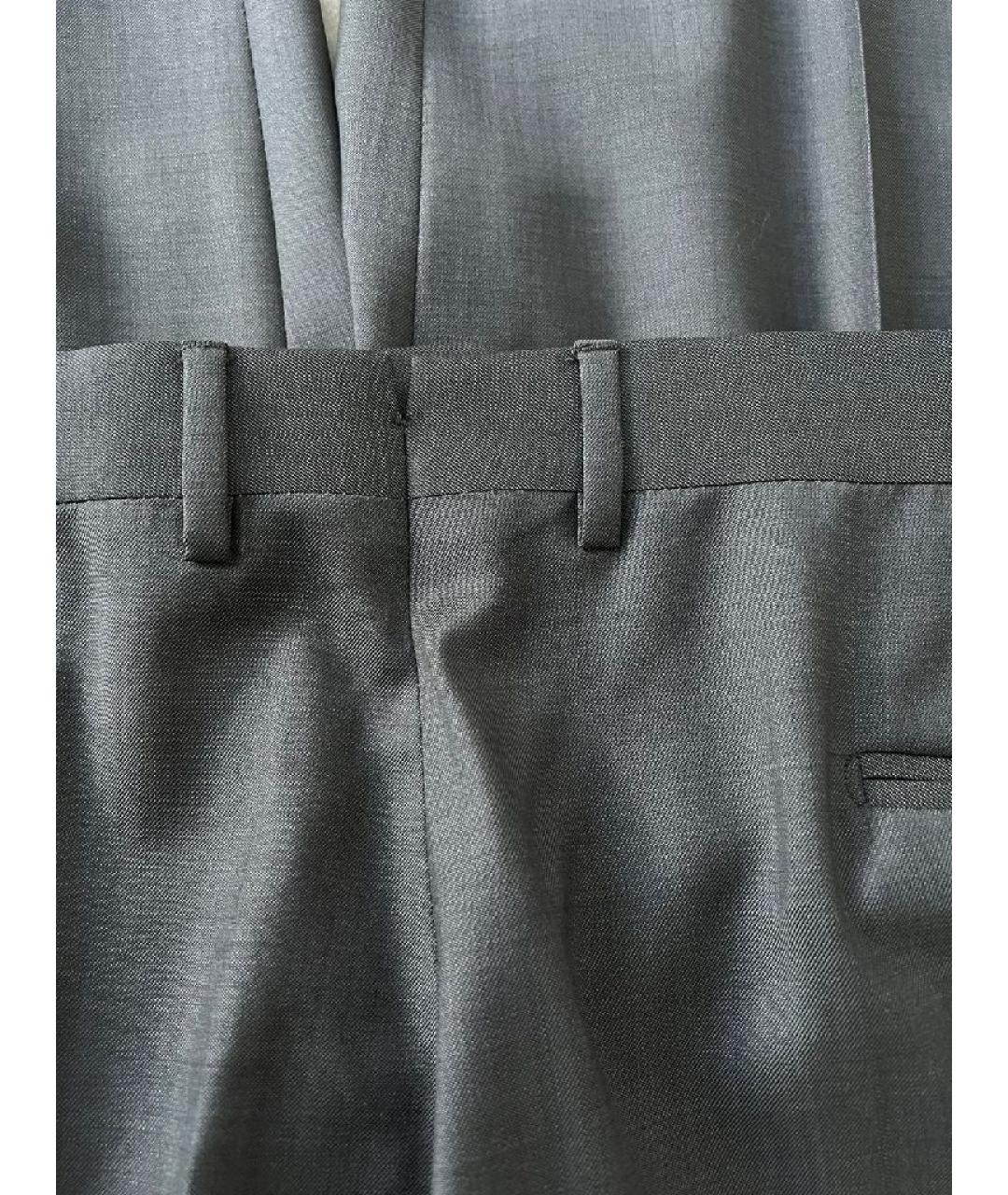 LANVIN Серый классический костюм, фото 4