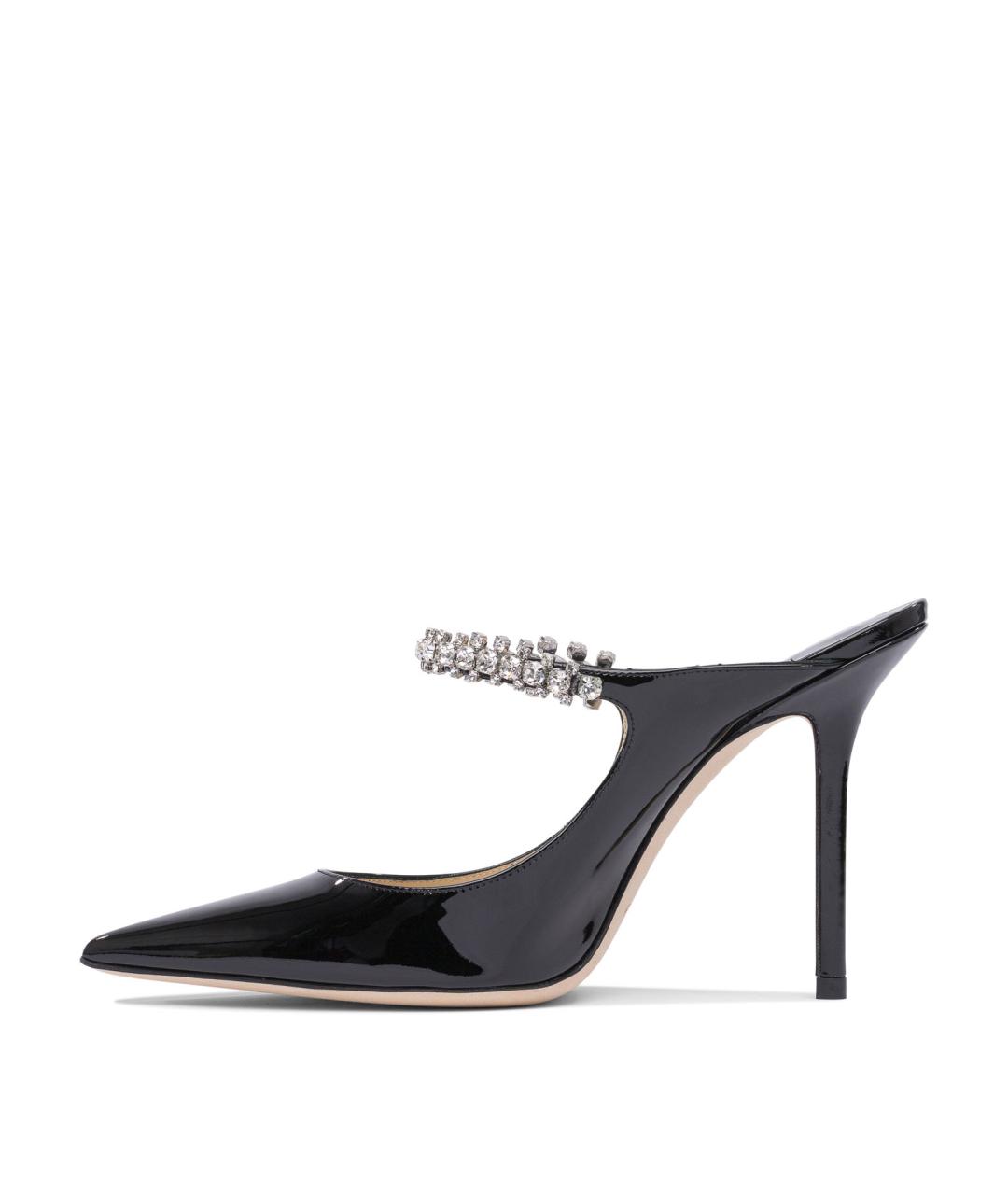 JIMMY CHOO Черные кожаные туфли, фото 3