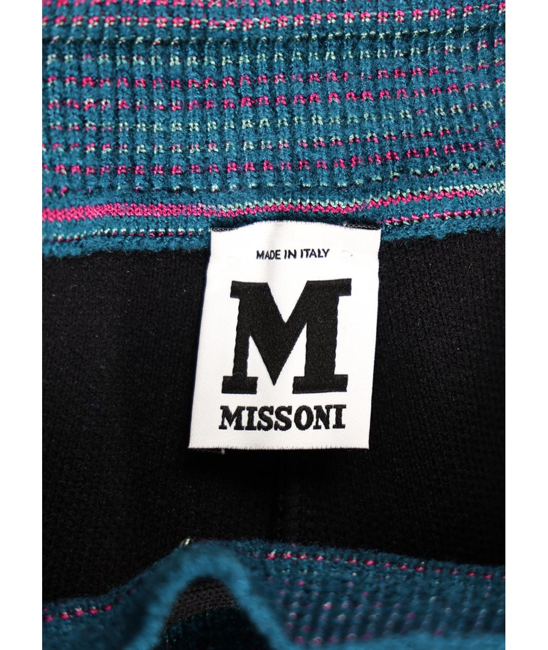 MISSONI Мульти полиамидовые леггинсы и велосипедки, фото 4