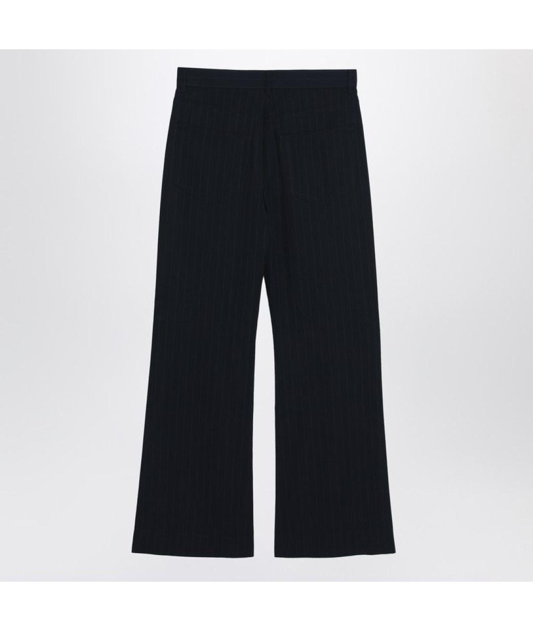 ACNE STUDIOS Темно-синие прямые брюки, фото 2