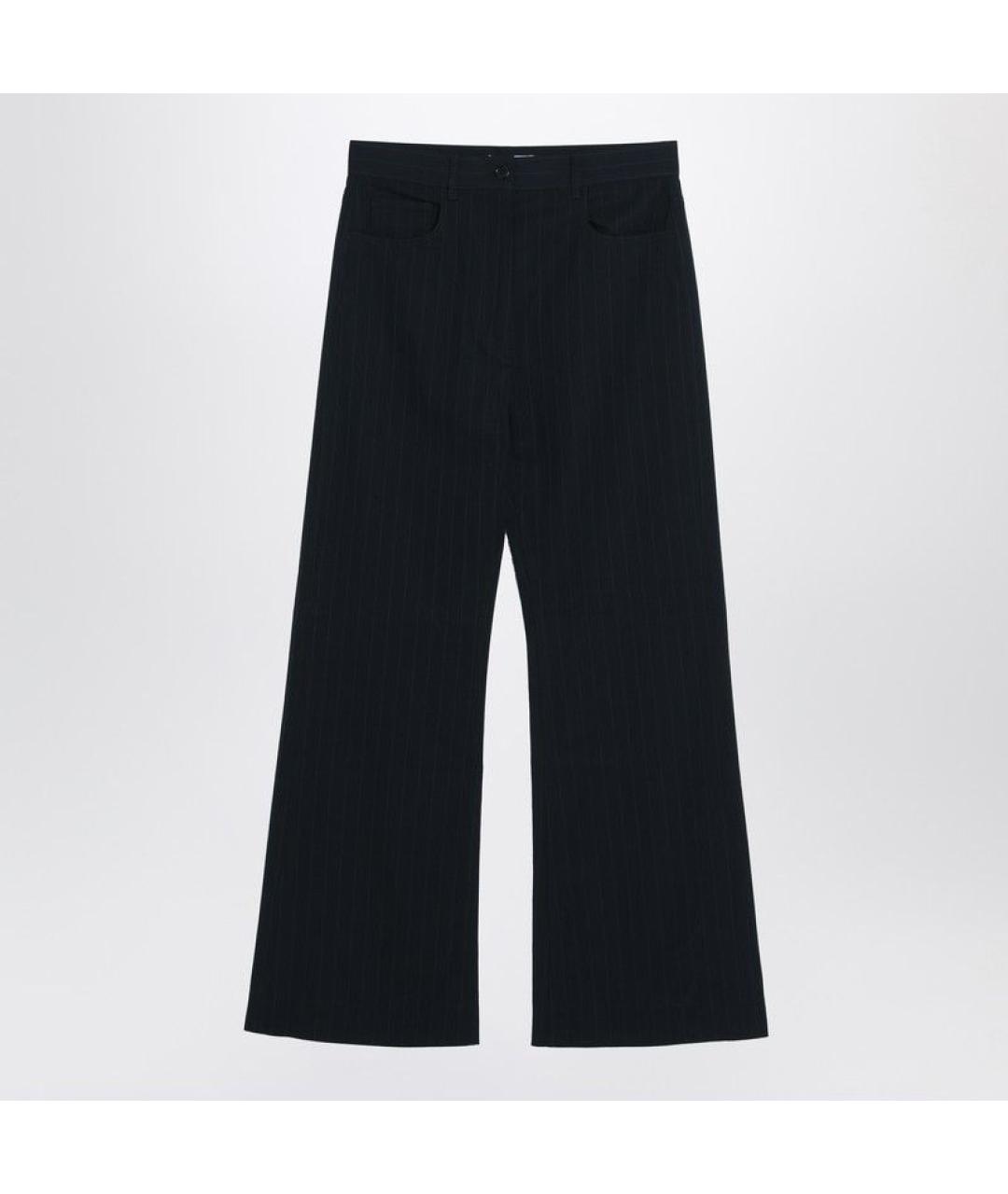 ACNE STUDIOS Темно-синие прямые брюки, фото 3