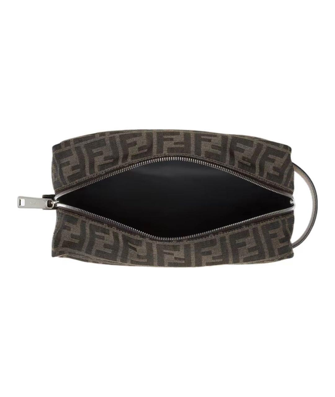 FENDI Коричневая сумка на плечо, фото 3
