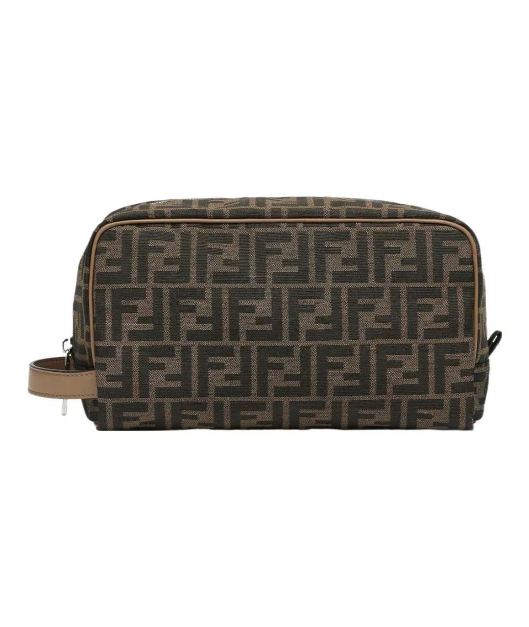 FENDI Коричневая сумка на плечо, фото 1