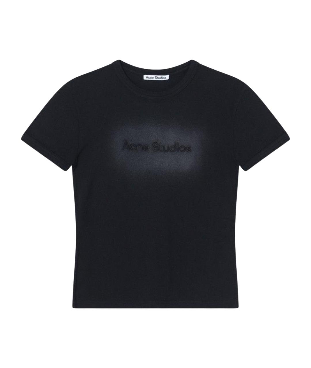 ACNE STUDIOS Черная футболка, фото 1