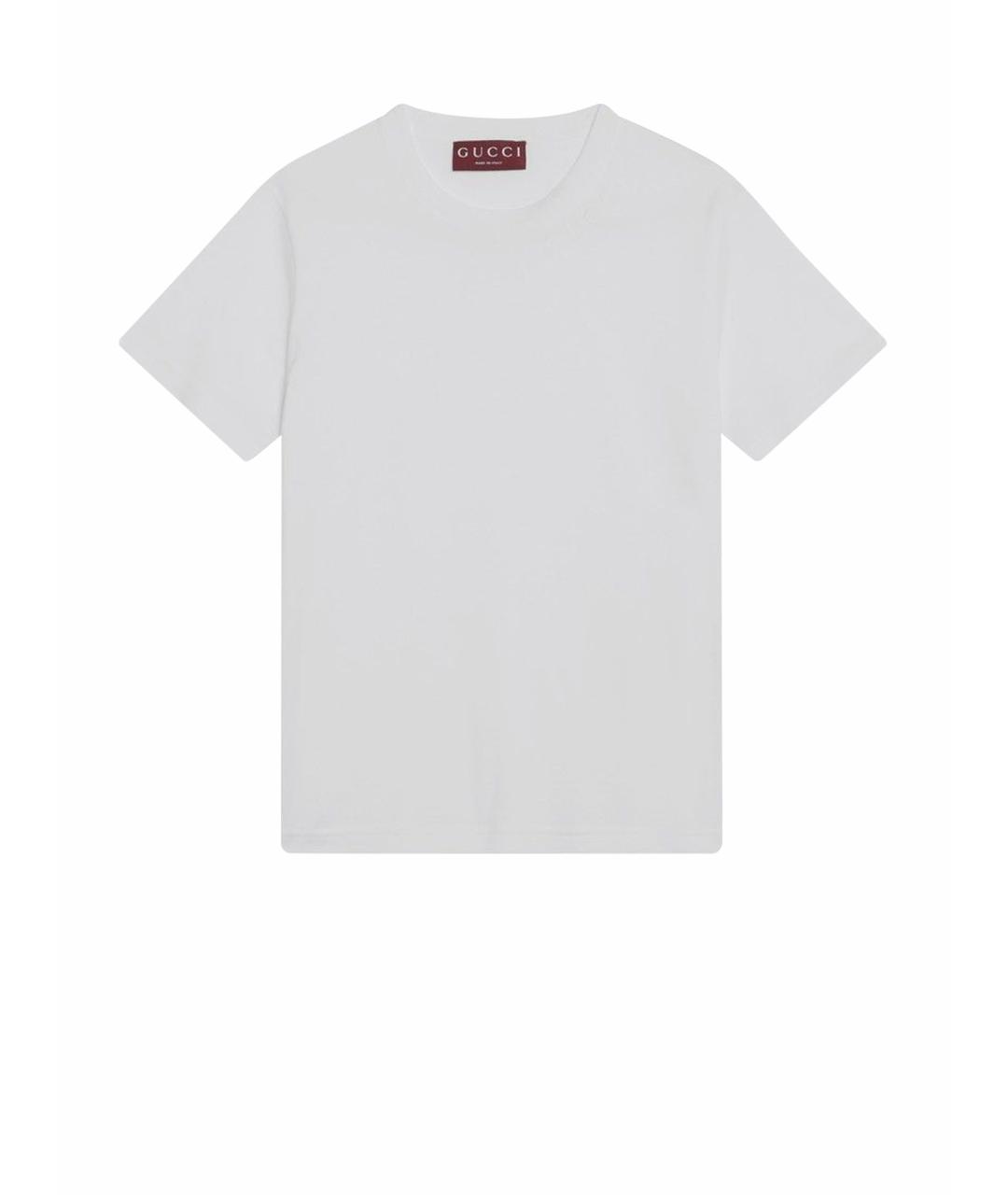 GUCCI Белая футболка, фото 1