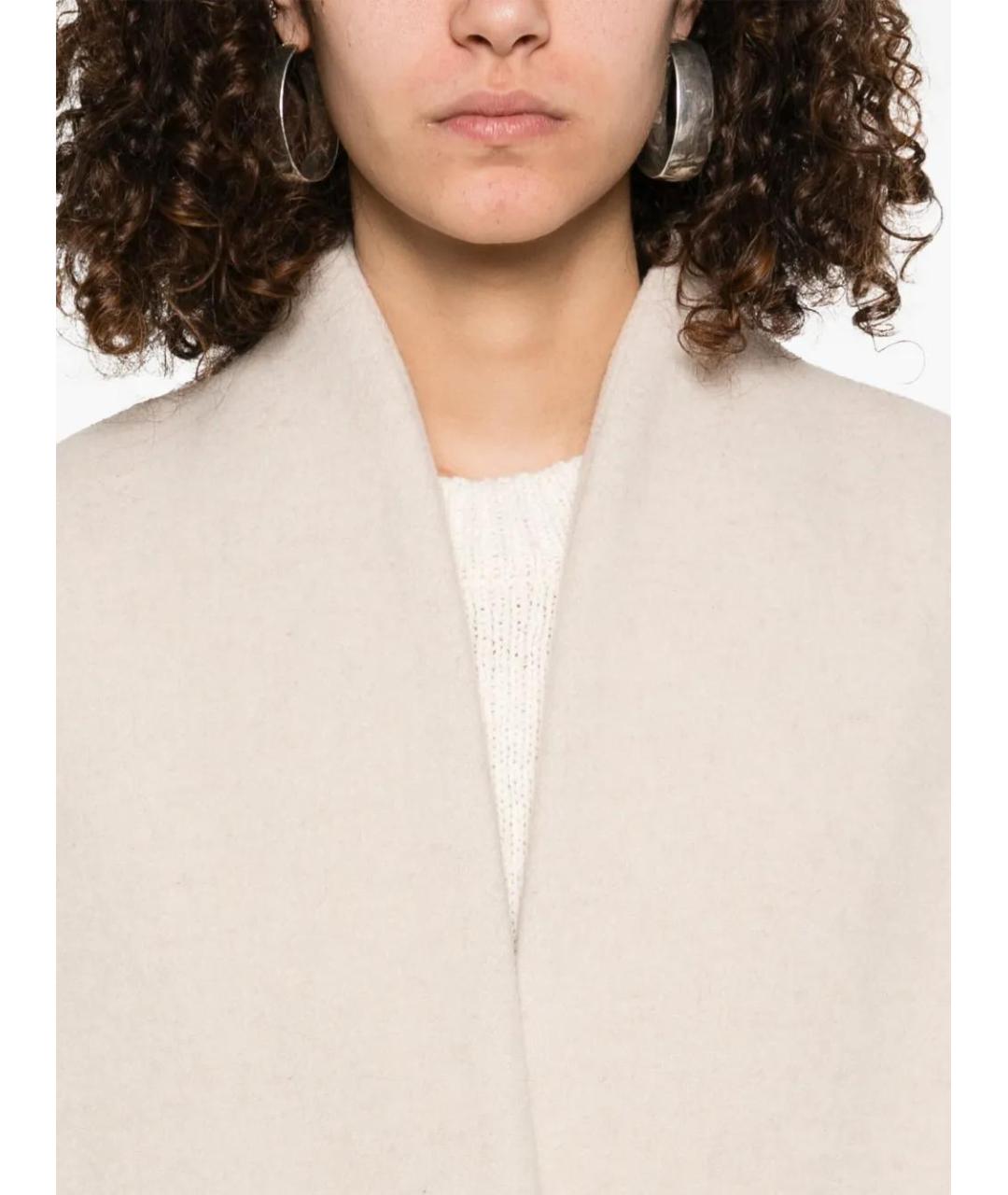ISABEL MARANT Бежевая шерстяная куртка, фото 5