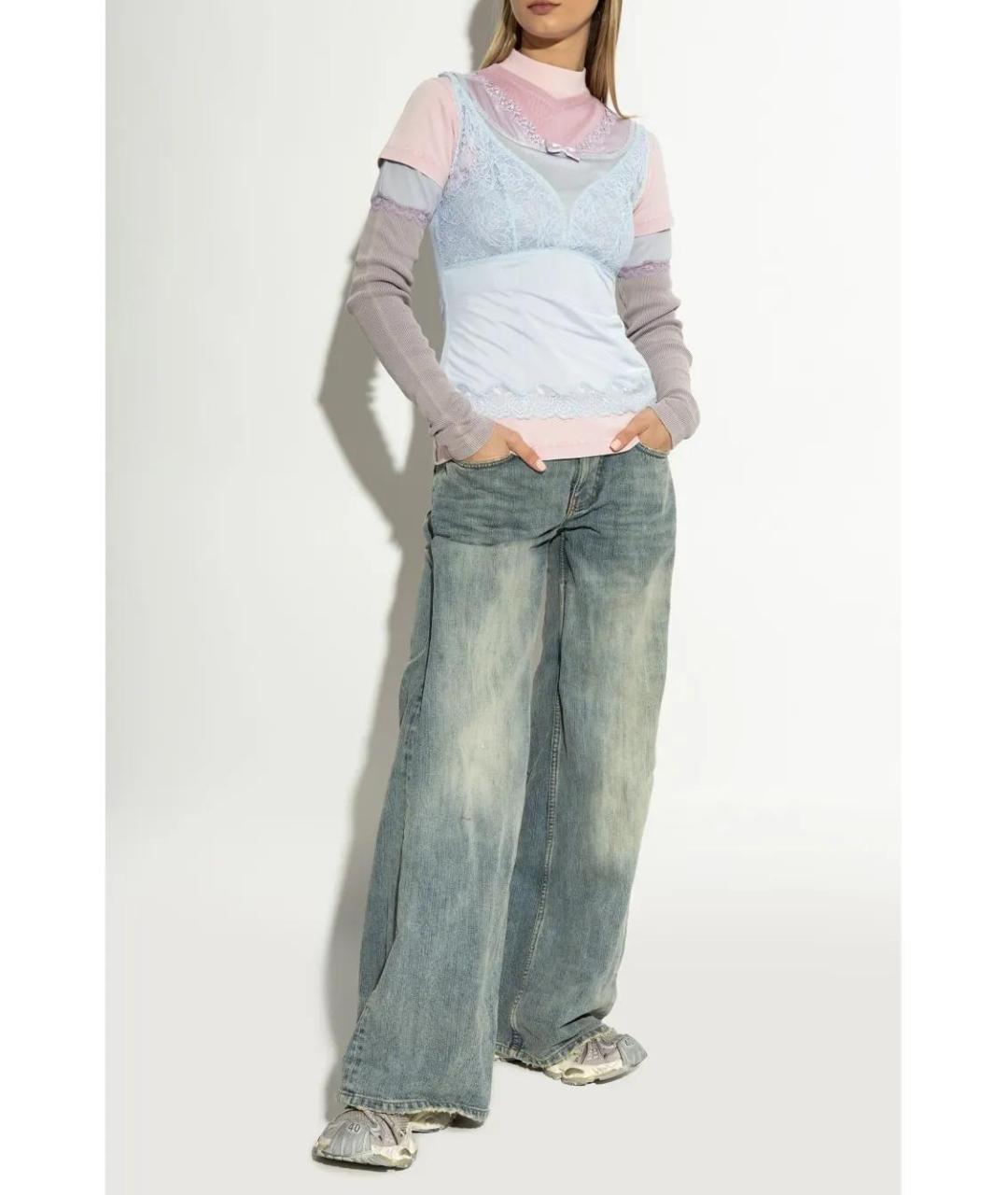 BALENCIAGA Серые синтетические кроссовки, фото 3