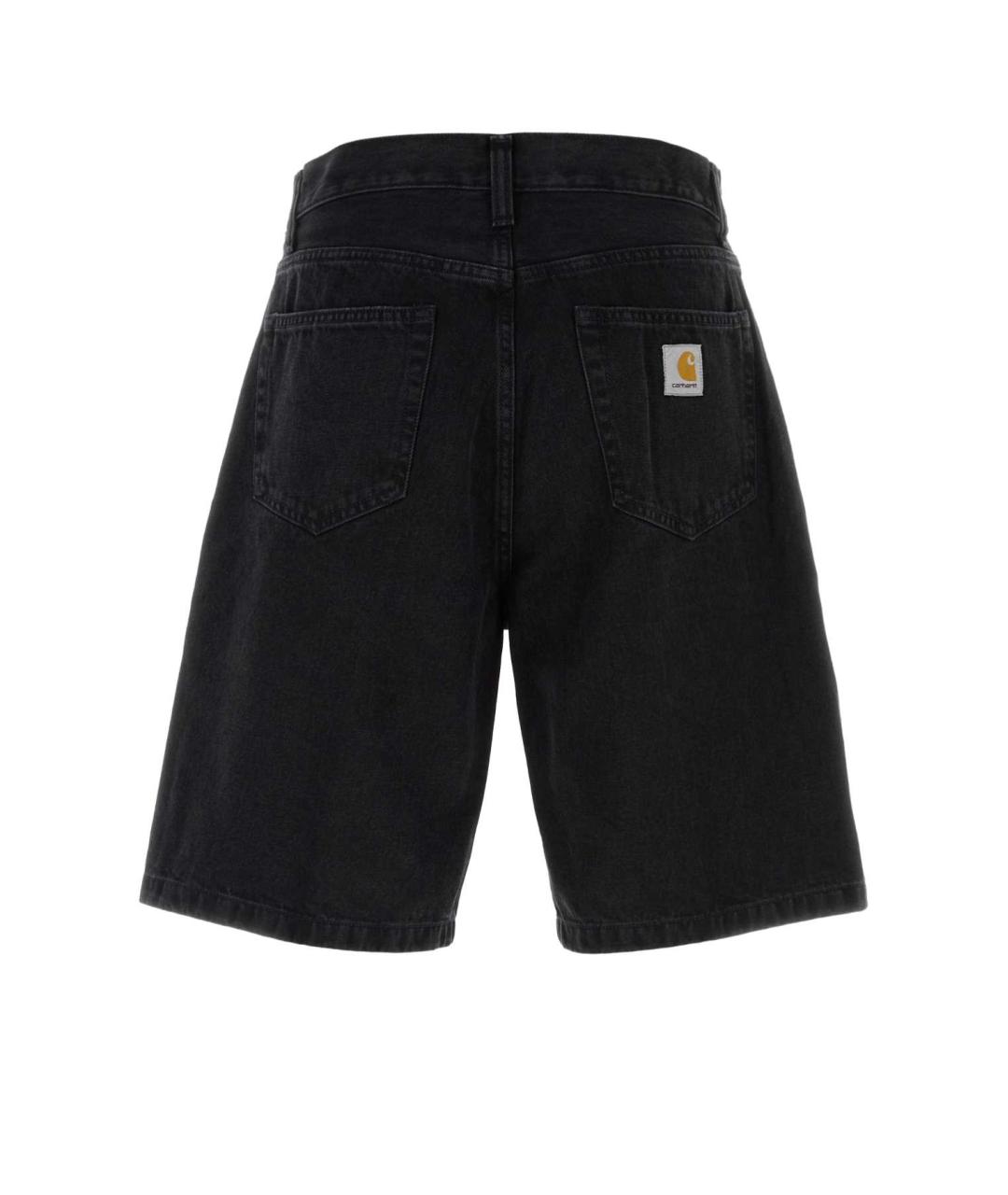 CARHARTT WIP Черные хлопковые шорты, фото 2