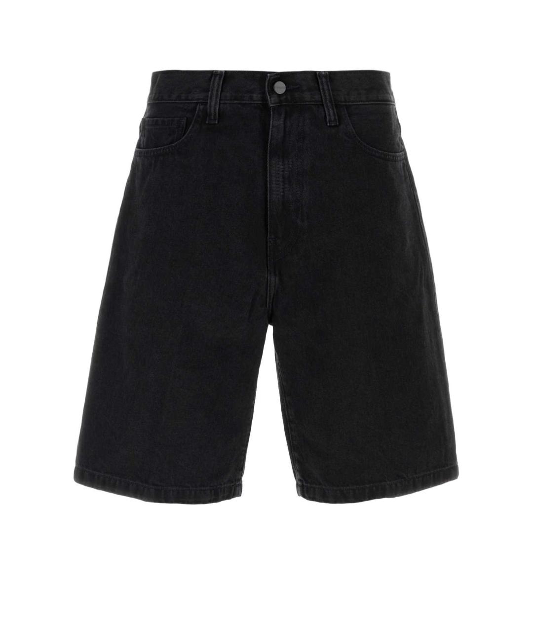 CARHARTT WIP Черные хлопковые шорты, фото 1
