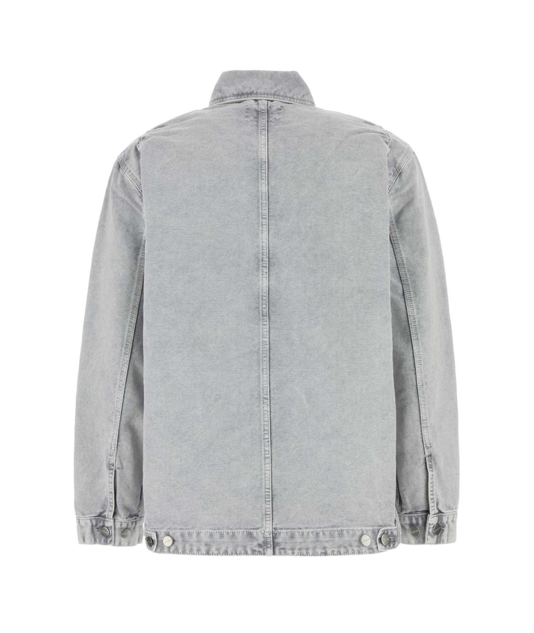 CARHARTT WIP Серая хлопковая куртка, фото 2