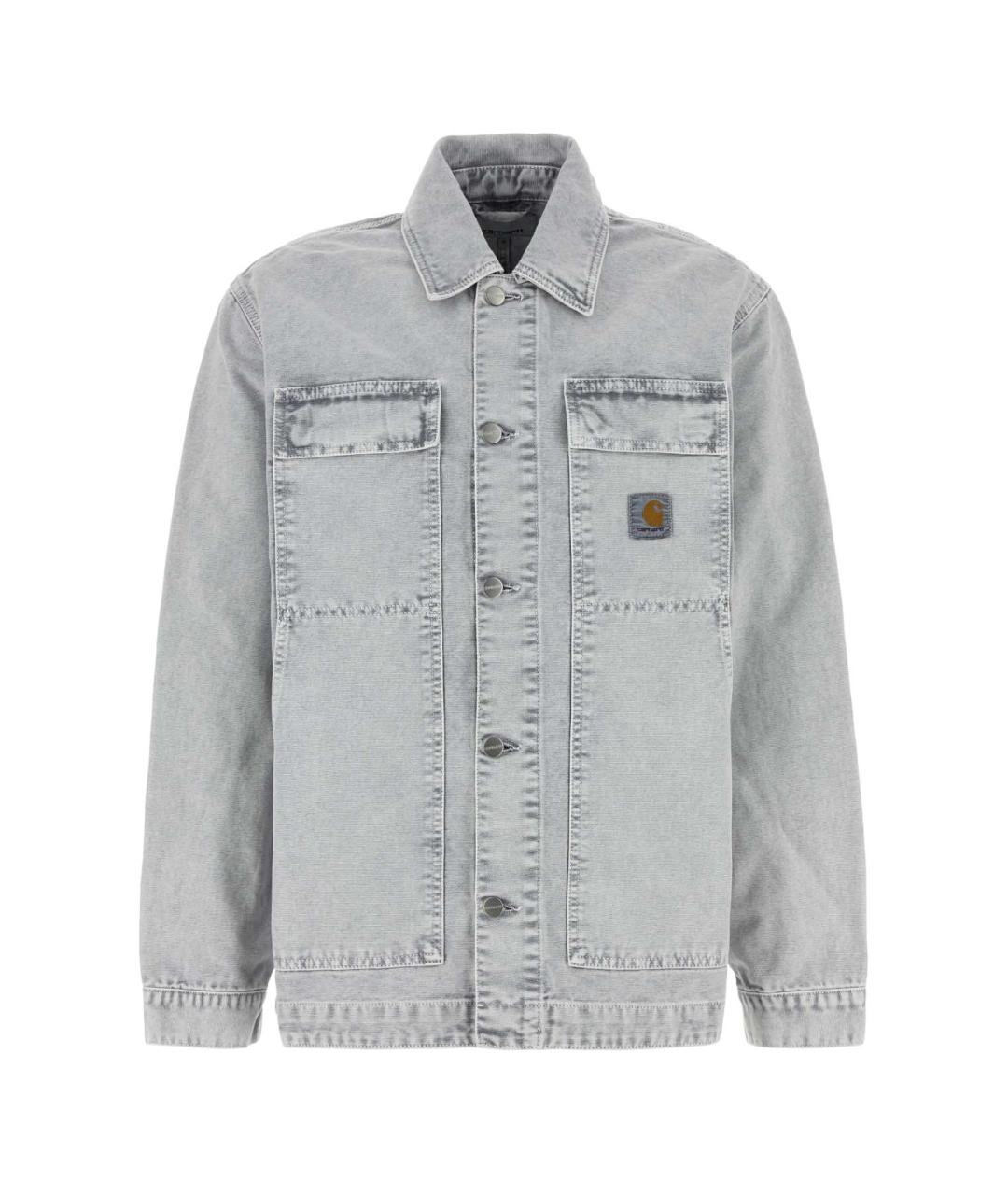 CARHARTT WIP Серая хлопковая куртка, фото 1