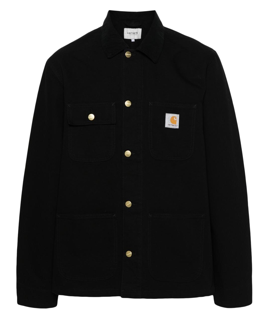 CARHARTT WIP Черная хлопковая куртка, фото 4