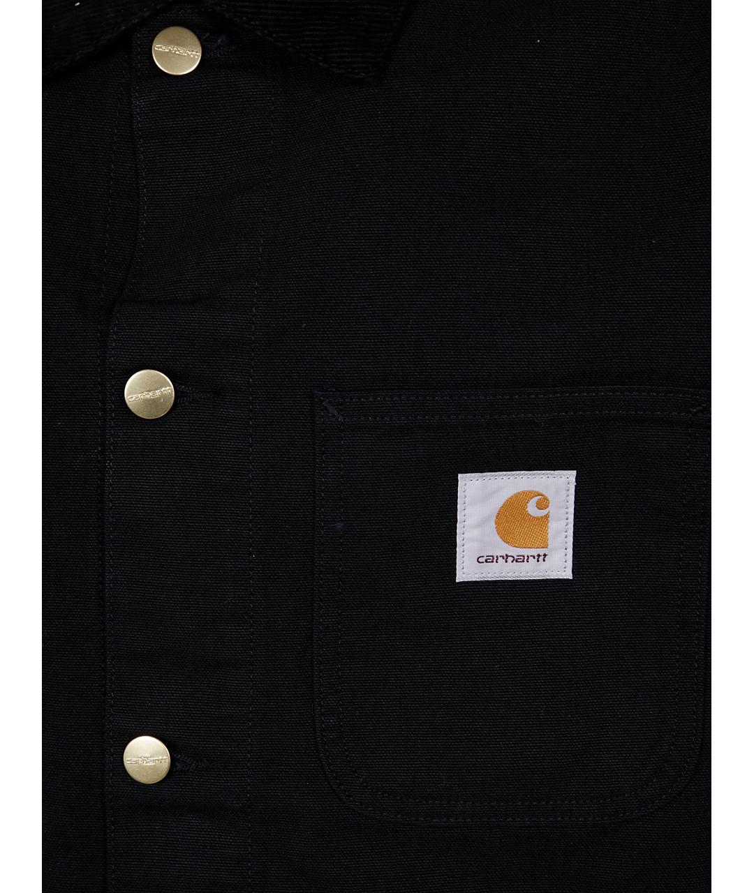 CARHARTT WIP Черная хлопковая куртка, фото 3