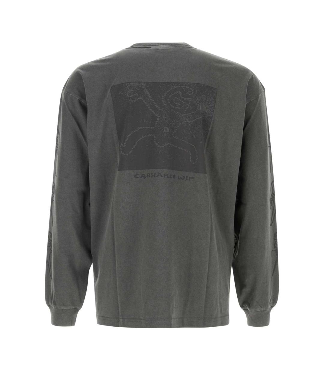CARHARTT WIP Серый хлопковый джемпер / свитер, фото 2